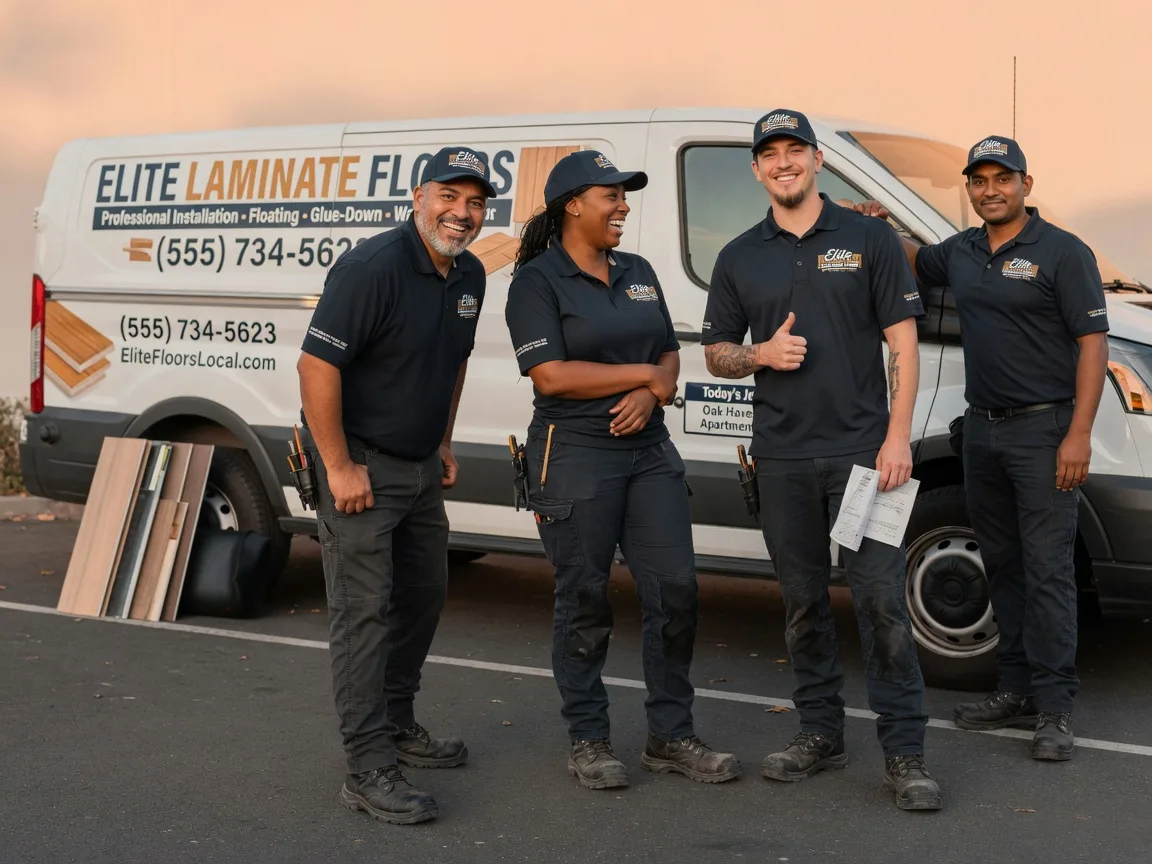Laminate flooring installation company in Dell, AR